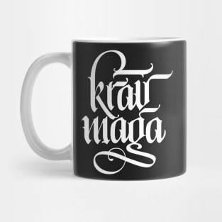 Krav Maga Calligraphy Mug